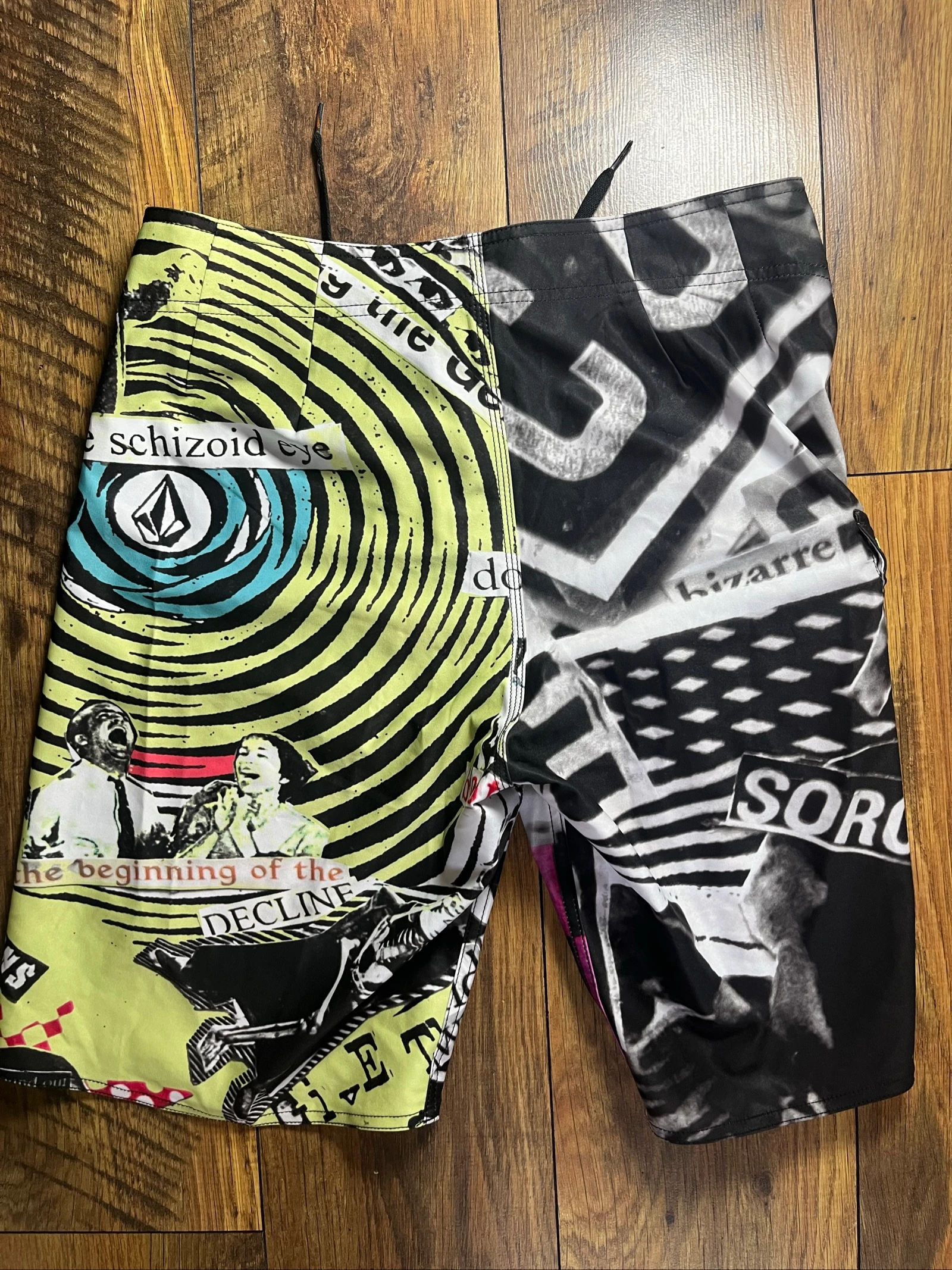 Boardshort estampado punk Estilo skate/surf - Volcom - Talla S (ver medidas) - muy buen estado – photo 10